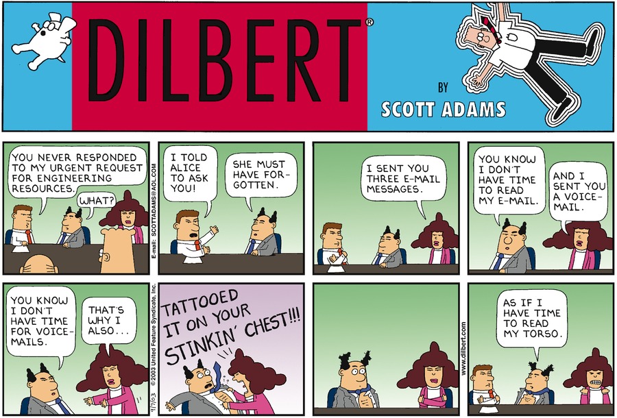 Dilbert Cartoon